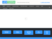 Tablet Screenshot of lenterra.com